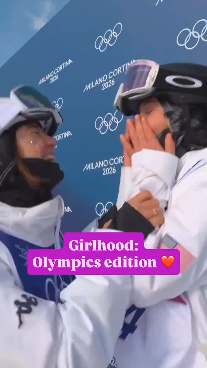 Winning #WinterOlympics medals with your teammate. ❤️
