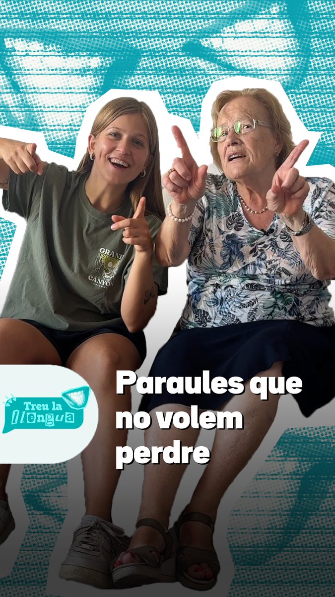 Quines són les expressions i paraules que s'estan perdent però que encara feu servir? L'àvia Dolors i la Irene Carreras ens expliquen quines no volen perdre per res del món! #TreuLaLlengua3Cat