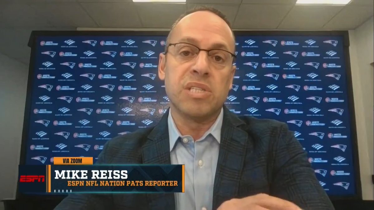 "I think he (Vrabel) was able to zoom out with the players and, sort of, allow them to see that they had a great season – just a very disappointing end to that great season." – Mike Reiss on the morale in the #Patriots locker room.