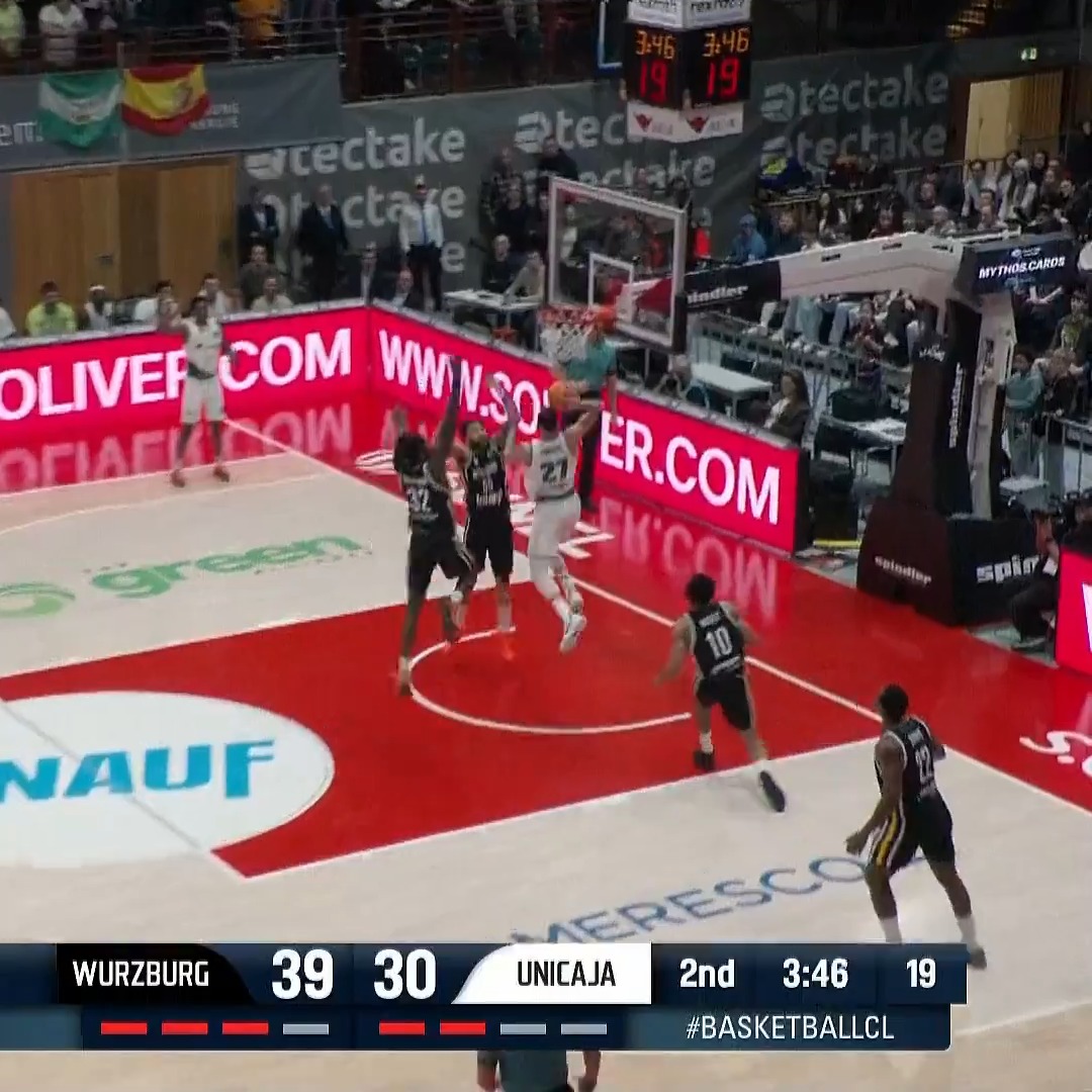 CHRISTOPHER THEORET DUARTE, WHAT HAVE YOU DONEEEEEEE?!?!? 😱 #BasketballCL I @unicajacb