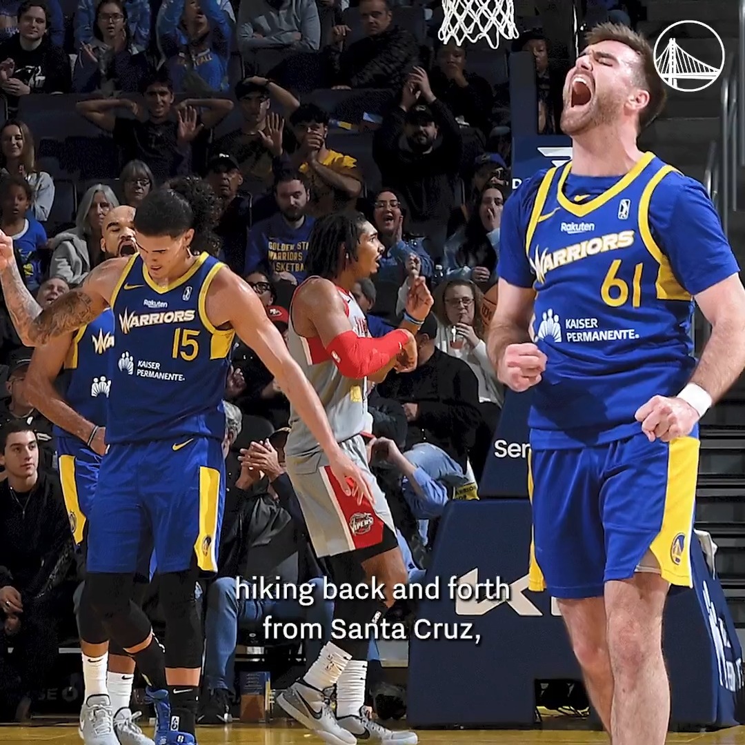From the Santa Cruz Warriors to the NBA, Gui Santos &amp; Pat Spencer have had each other's back every step of the way 🤝