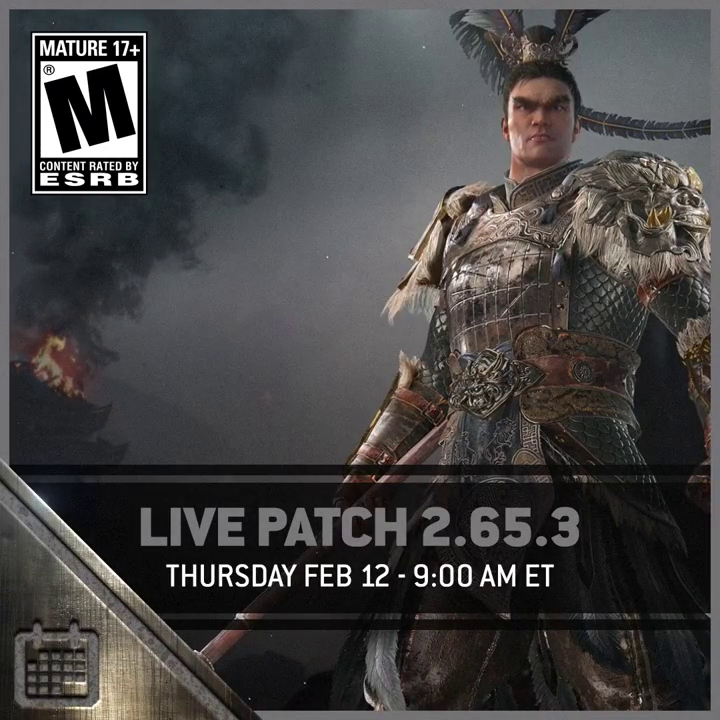 Warriors! We're deploying a Live Patch tomorrow, February 12th @ 9 AM ET with following adjustments to Juren: Havoc Harbinger now 900ms Unruly Destruction now costs 40 stamina T3 now starts with Defense buff Read the full Patch Notes tomorrow for the full breakdown. 🐉