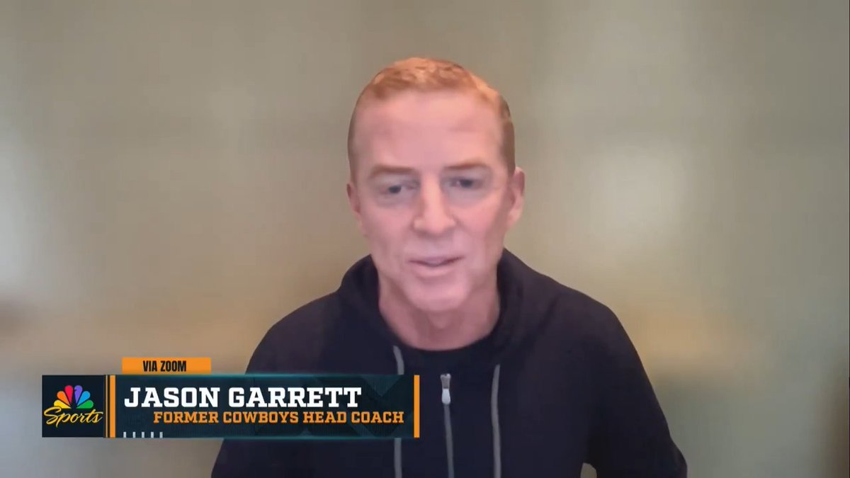 Would you rather have a good QB for $35 million, or a great QB for $55 million? Jason Garrett gives his thoughts.