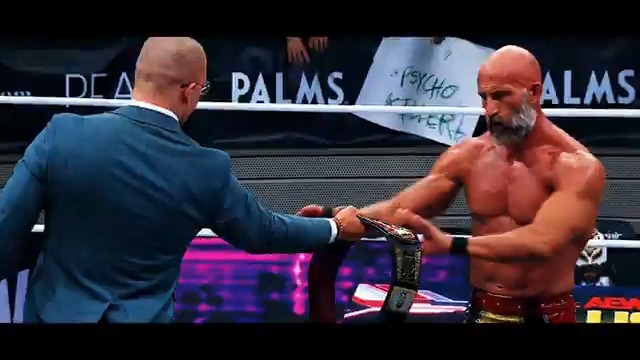 #AEWDynamite LIVE, 8/7c on TBS + HBO Max TONIGHT! TNT Championship Tommaso Ciampa vs @KyleFletcherPro Fletcher wants to walk into #AEWGrandSlam Australia as TNT Champion, but to get his "Hero’s Welcome," he'll have to defeat the "Psycho Killer," TONIGHT!