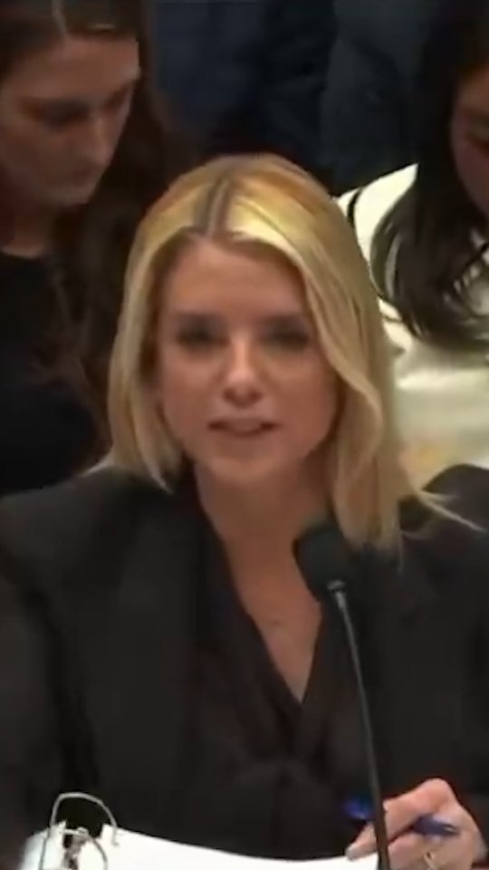 Pam Bondi testified in front of the House today — and things got heated. She may have just lied under oath to protect Trump.