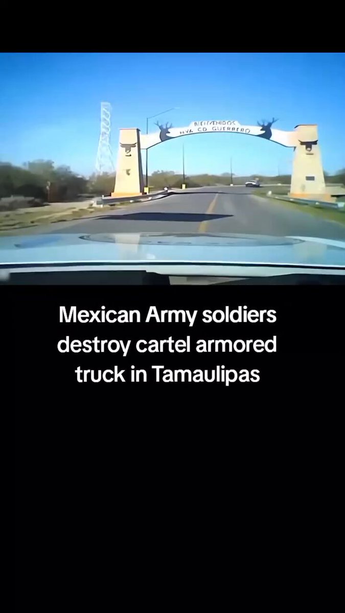 A convoy of Mexican Army soldiers secures a rural road after a tense operation. In the middle of the scene sits an armored pickup truck, reinforced doors, steel plating, clearly modified for cartel activity. Cameras roll as soldiers methodically disable and destroy the vehicle, sending a clear message that it won’t be used again. Scenes like this are powerful but complicated. On one hand, it shows action and enforcement. On the other, it reminds us how deep and entrenched these conflicts are. Real change probably takes more than destroying vehicles, it takes dismantling the systems behind them. Does destroying equipment like this truly weaken organized crime, or is it just one visible moment in a much bigger fight?