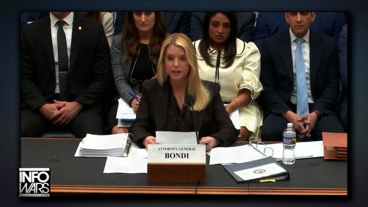 VIDEO: "In 2025, The FBI Arrested Over 1,700 Child Predators. We Also Located 2,700 Victims Of Child Exploitation & Shut Down 3.8 Million Dark Web Pedophile Accounts!" Pam Bondi's Opening Statement Touts Trump Admin's War On Pedophiles At Hearing Over Epstein Files