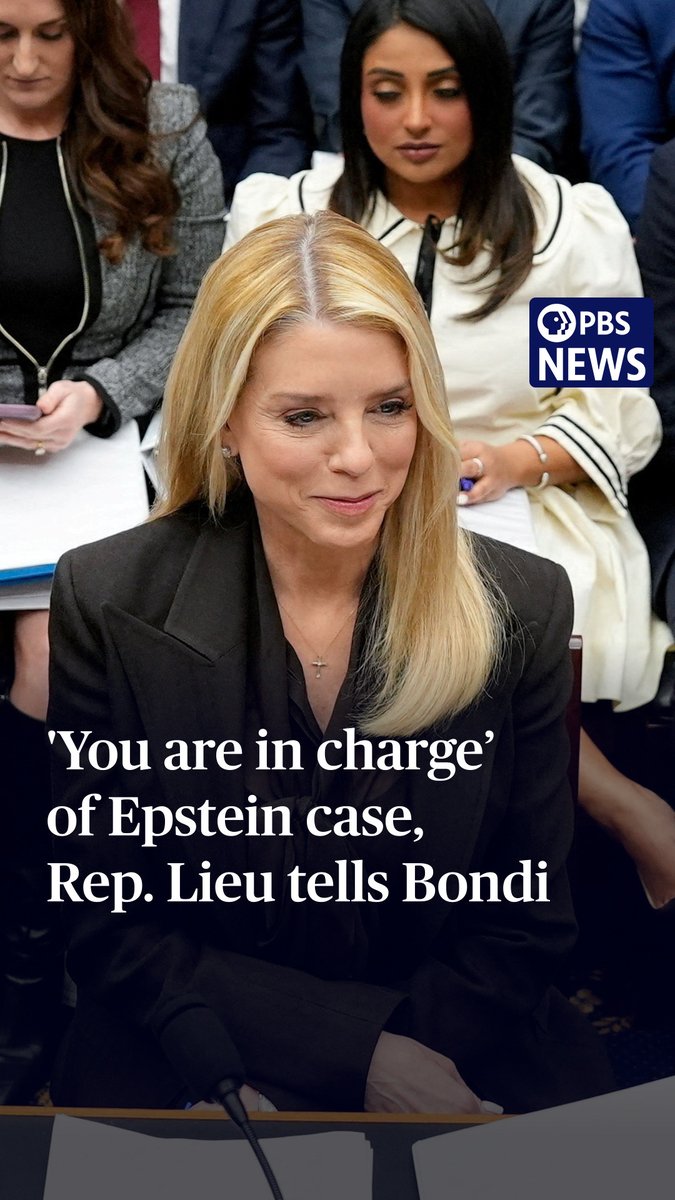 Rep. Ted Lieu, D-Calif., asked Attorney General Pam Bondi in an oversight hearing Wednesday why she hasn’t prosecuted people who have patronized Jeffrey Epstein’s sex operation, such as Andrew Mountbatten-Windsor, formerly known as Prince Andrew. Bondi, as she had throughout the hearing, deflected and asked the lawmaker why her predecessor, former Attorney General Merrick Garland, wasn’t questioned about the Epstein case. Lieu said he agreed with her, saying that Garland, among other officials, “dropped the ball.” “But you are in charge,” he told her. “You have the power to change things, to hold these men accountable, and you're doing the opposite. You're protecting them.” Lieu went on to play an archival NBC video of President Donald Trump and Epstein at a party for the hearing room. Lieu asked if there were any underage girls at that party or at any party that Trump attended with Epstein. “There is no evidence that Donald Trump has committed a crime,” Bondi said. Lieu then accused Bondi of lying under oath. He referred to a statement given to the FBI’s threat operation station, in which a witness claimed he met a girl who said she was raped by Trump and Epstein. Lieu said the DOJ hasn’t interviewed this witness. “You have not held a single man accountable. Shame on you,” Lieu said. “If you had any decency, you would resign right after this hearing concludes.” Bondi responded by saying Lieu doesn’t want to talk about the crime perpetrated by undocumented immigrants in his state of California. The Department of Justice has released millions of pages of Epstein-related documents, photographs and messages. But it missed its deadline by more than a month, and the releases have been mired by missed redactions and accusations of key omissions. Millions of pages related to the investigation into the late convicted sex offender remain inaccessible, though the White House defends its review as thorough and complete. A bipartisan group of lawmakers has demanded more transparency, accusing the government of failing to comply with the Epstein Files Transparency Act passed in November, and survivors released a Super Bowl ad telling Bondi “it’s time for the truth.”