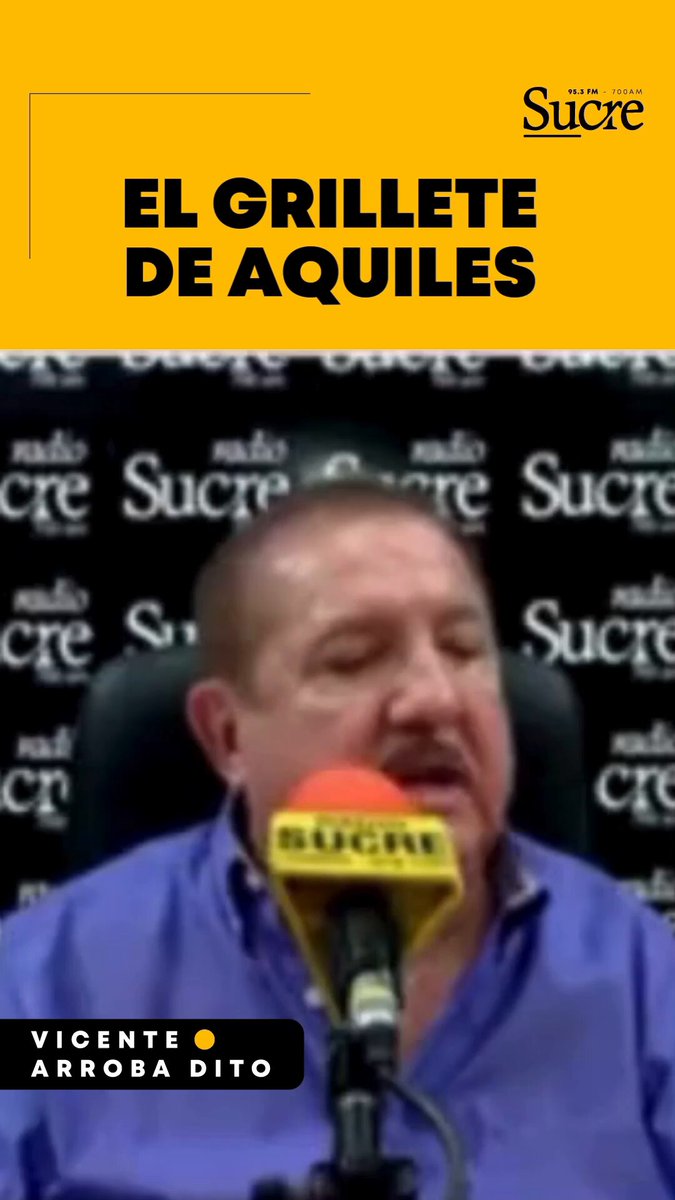 🗣️ #Opinión |Escucha a #VicenteArroba analizar la situación del alcalde Aquiles Alvarez procesado en el Caso Goleada. . #SucreEnLaNoticia