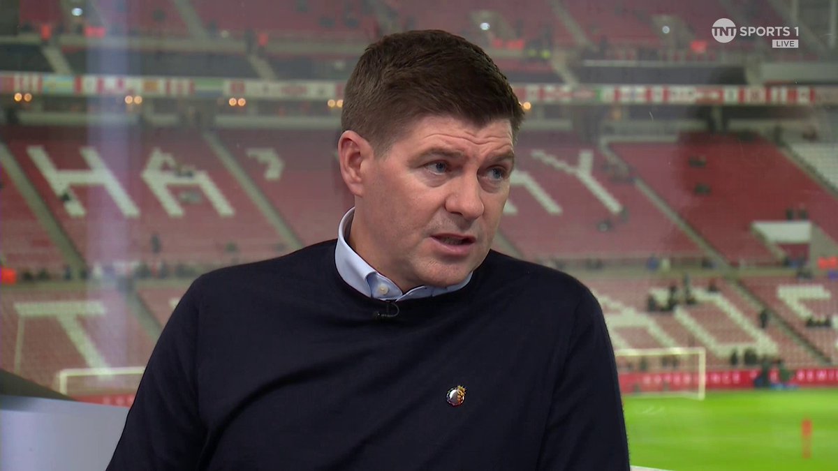 “The players have to take big responsibility for this sacking” Steven Gerrard on Spurs sacking Thomas Frank 🗣 🎙Laura Woods | 📺 TNT Sports & discovery+ UK