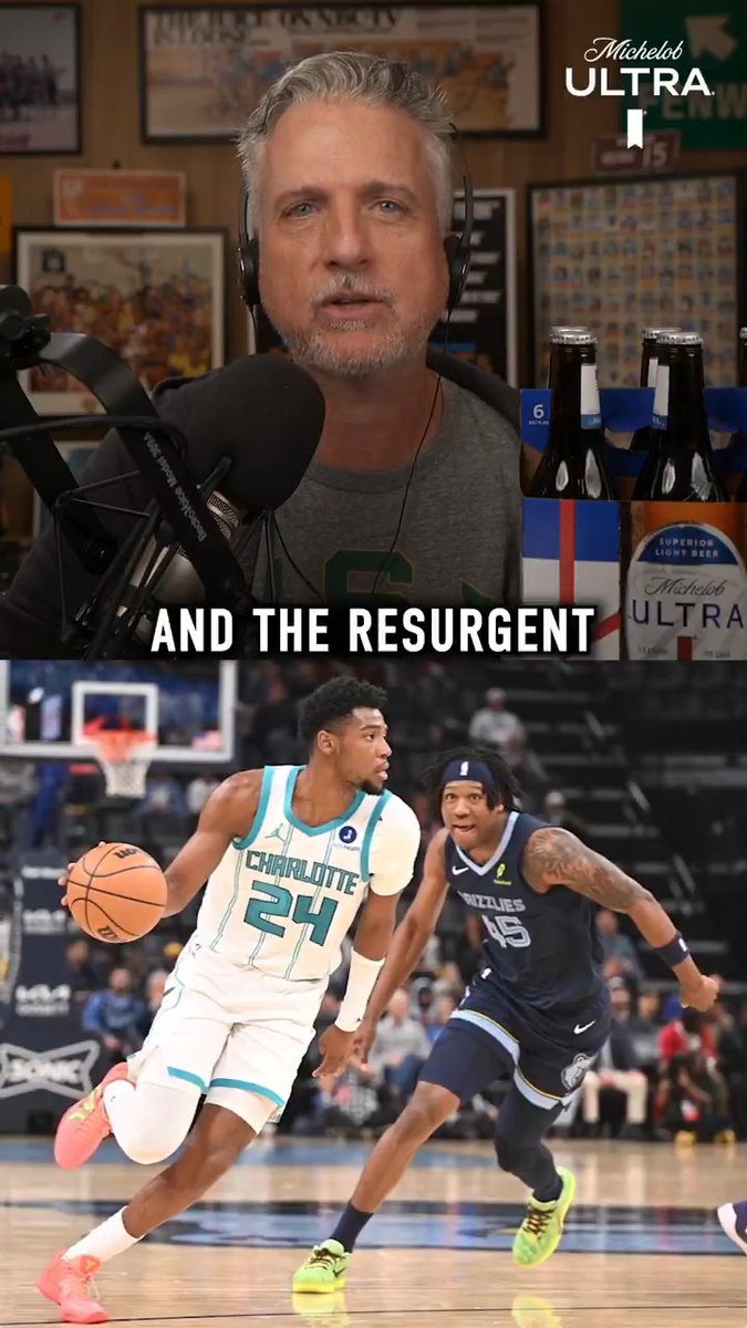 Does the Ewing Theory apply to MJ and the resurgent Hornets? Bill Simmons says it’s not the Ewing Theory BUT the Yawkey Family Trust Theory. Presented by Michelob ULTRA #ULTRACourtside LDA 21 and over. Drink responsibly.