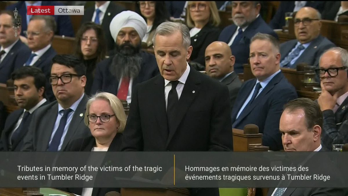 BREAKING: BREAKING: Canadian Prime Minister Mark Carney has warned of "difficult conversations to have" in the days ahead, after at least nine people were killed in a school shooting in Tumbler Ridge, British Columbia. 📺 Sky 501, Virgin 602