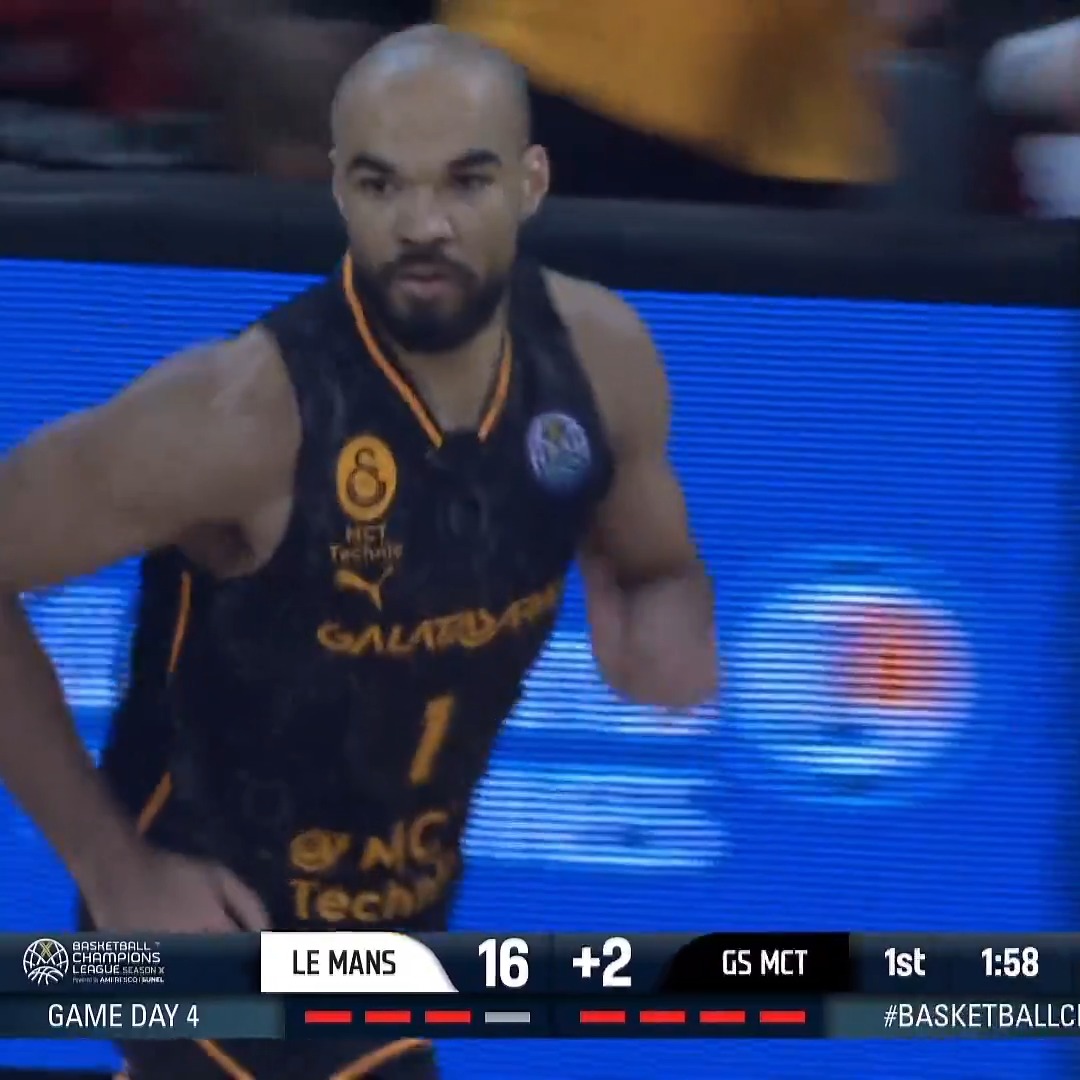 Jerome Robinson said: “Clear the runway” 🛫 #BasketballCL I @gsbasketbol