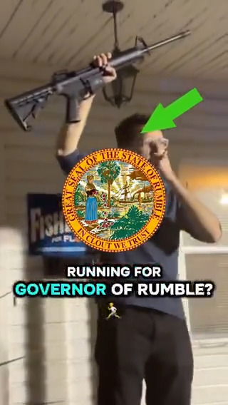 Who is this man running for Governor of Rumble? 👀 Are you voting for James Fishback or are you a JEW who hates WEED⁉️🔥