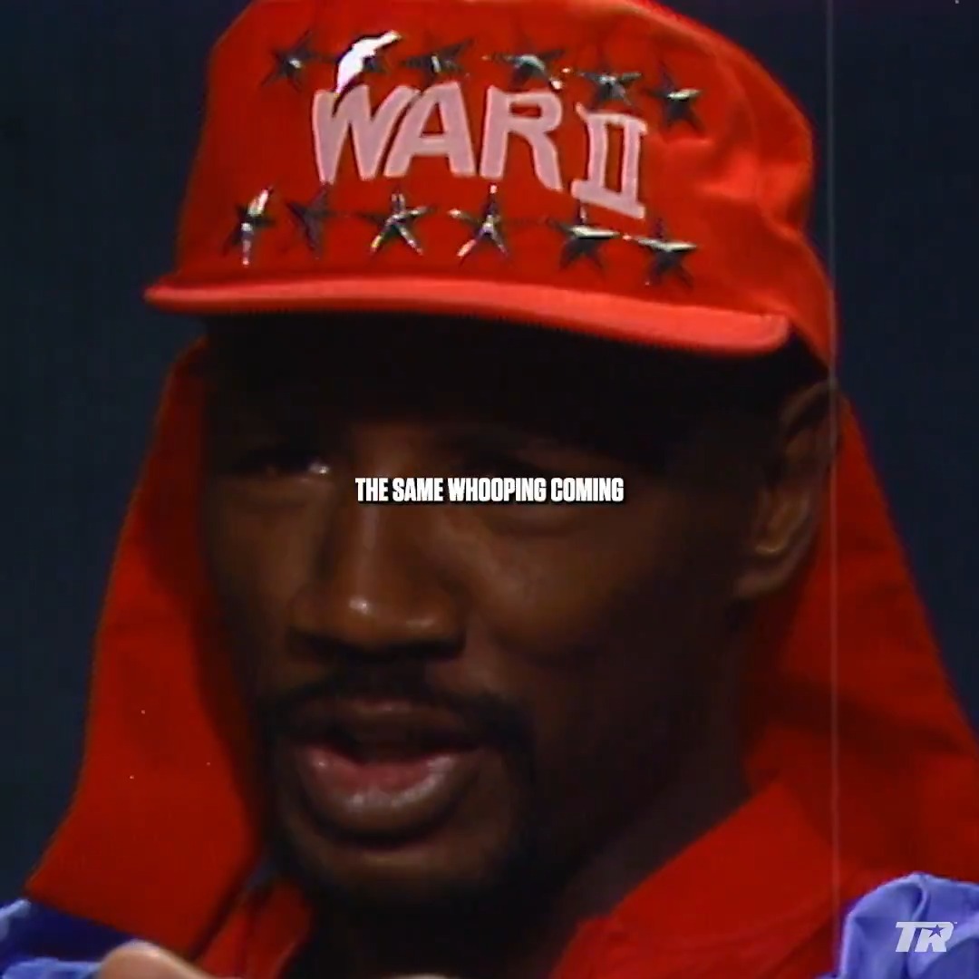 Marvelous Marvin Hagler. One of one 🐐