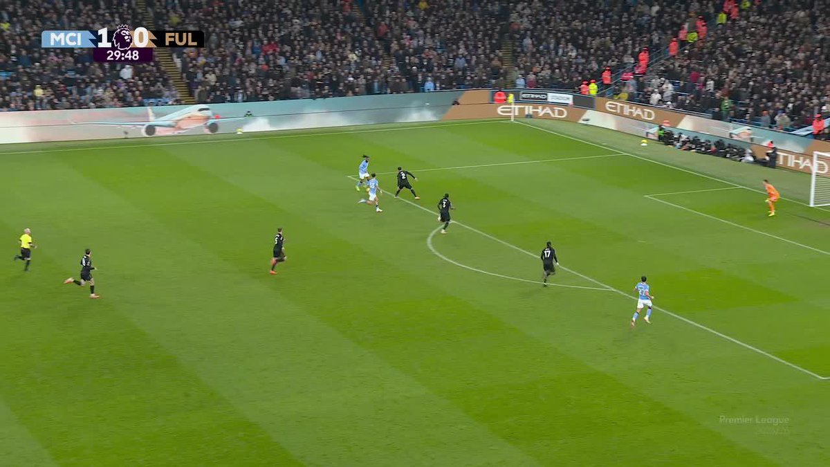 😮💨🏴 JUGADÓN del Manchester City y GOLAZO de Nico O'Reilly, a puro toque.