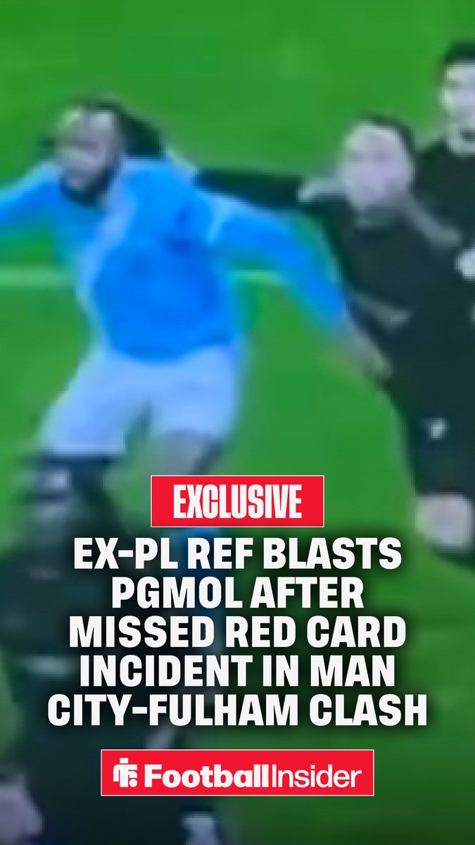 🤬 "Where is the consistency - this is a red card 𝐀𝐍𝐃 a penalty." Ex-PL ref KEITH HACKETT absolutely explodes at PGMOL after missed hair pulling by Kenny Tete on Antoine Semenyo in Man City-Fulham clash. 🌋