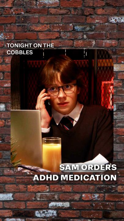 What is Sam up to?! 😲 #Corrie