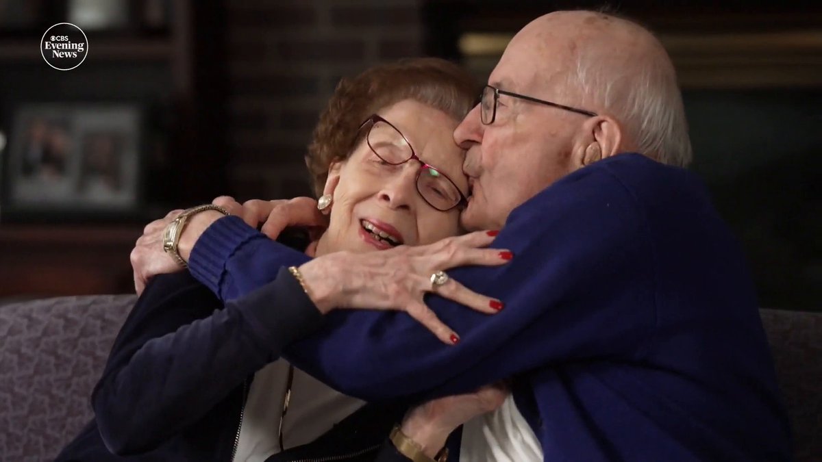 For decades, 94-year-old Don Barnett has ended every night the same way — by singing his wife Marilyn to sleep. With Valentine's Day this weekend, @stevehartmancbs is On the Road with a love song for a lasting marriage.