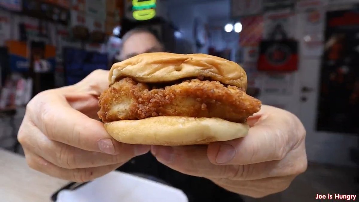 Deconstruct Reveal of a Chick-Fil-A Sandwich