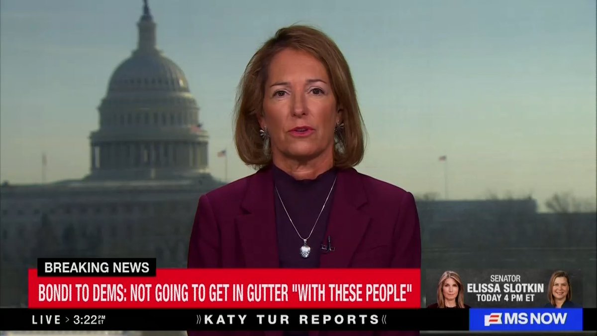Reporter: There was so much theatrics in everything that the Attorney General did. She didn't answer any questions. As somebody who's who's covered hearings before, we know there is some performance. But this was a little bit like a wrestling match on television.
