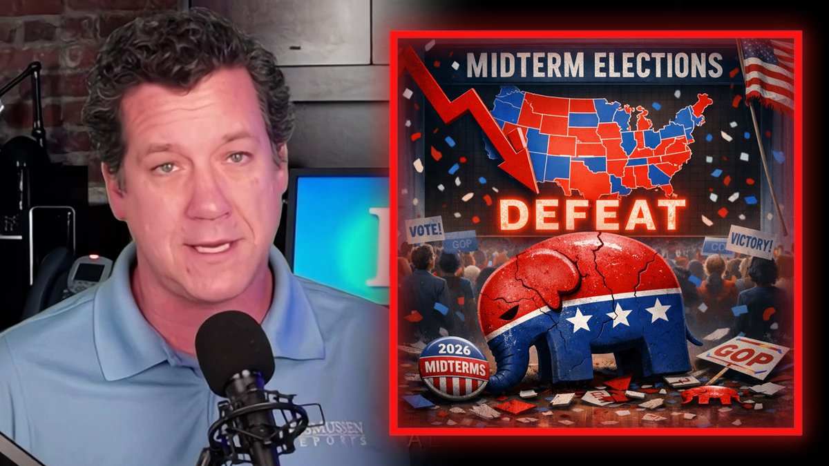 BREAKING EXCLUSIVE: "Let Them Eat S&P!" Top Rasmussen Pollster Reports Dire Straits For The Republican Party In The 2026 Midterms If Trump Admin Doesn't Course Correct & Prioritize Economic Wins For Average Americans- NOT THE STOCK MARKET!!! "That's How You Go From 60% Approval When You're Burning Down The Government With DOGE To 34% When It Looks Like We're Run By Satanic Cannibal Pedophiles!" Mark Mitchell Joins Infowars To Reveal His Latest Polling Results & MORE! MUST-WATCH/SHARE FULL INTERVIEW! Mark Mitchell, Rasmussen Reports Harrison H. Smith ✞