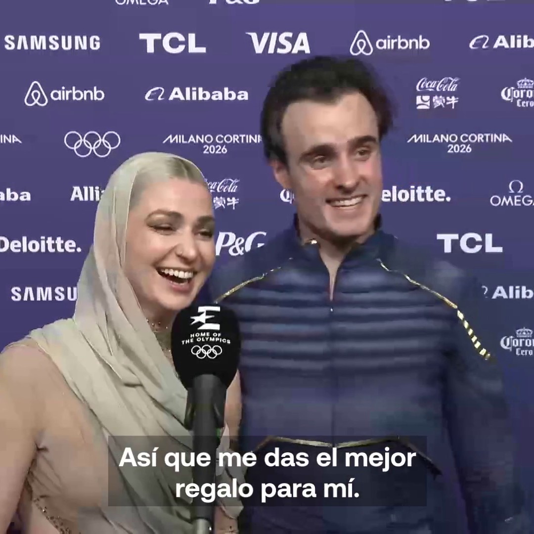 Y Dune fue olímpico. Pero Olivia y Tim ya miran al futuro. 🇪🇸🗣️ Smart y Dieck, ante David Orenes y Eurosport tras tocar la gloria en #MilanoCortina2026: 🤏🏻 "Si no fuera por la danza rítmica... Hay que encontrar estrategias. Se lo decía a Tim: podíamos ser medalla mundial"
