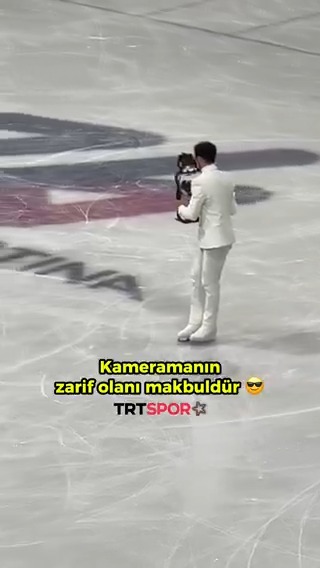 Kameramanın zarif olanı makbuldür 😎 #TRTSporDijital #MilanoCortina2026