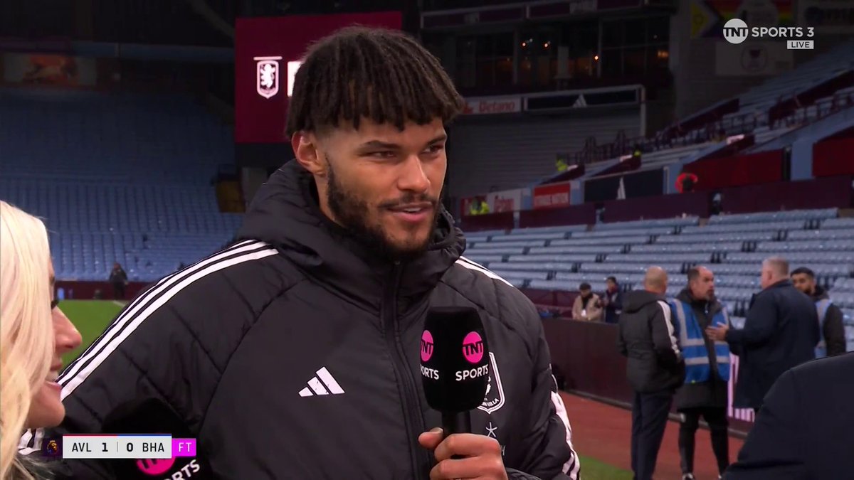 "I tried to fool the camera with my celebration" 😅 Tyrone Mings reflects on Aston Villa's win over Brighton and answers whether he got the final touch for their winner... 🎙️ Lynsey Hipgrave | Steve Sidwell 📺 TNT Sports & discovery+ UK
