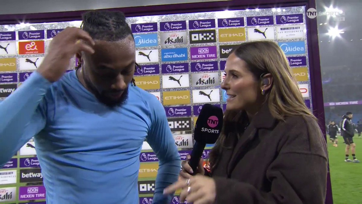 🎙️| Antoine Semenyo on the title race: "It’s new to me. I’m enjoying it, but obviously it comes with a lot of pressure” 🗣️💯 🎥 via Football on TNT Sports
