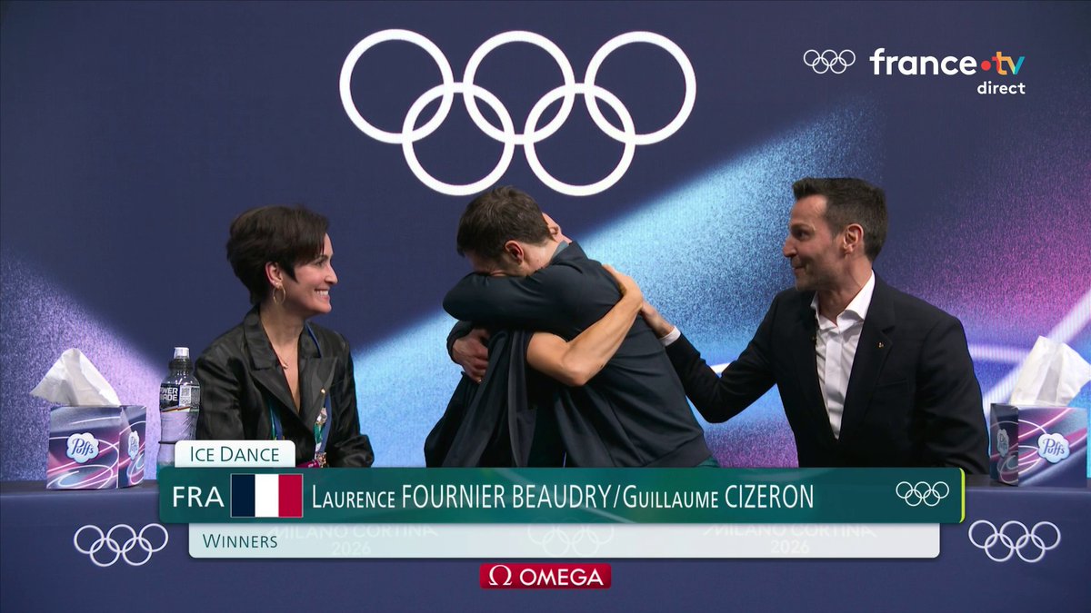 ❄️ #MilanoCortina2026 | ILS SONT CHAMPIONS OLYMPIQUES ! 🤩​🥇​ 🇫🇷 ​Après seulement 1 an ensemble sur la glace, Guillaume Cizeron &amp; Laurence Fournier Beaudry s'offrent la médaille d'or ! 📺 Les JO sur la chaîne sport de France TV :