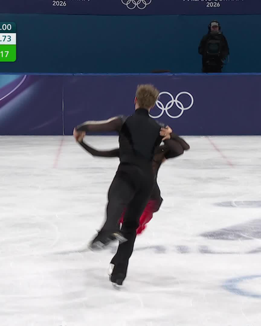 Simply BEAUTIFUL. This is what 15 years of skating together looks like. 😍