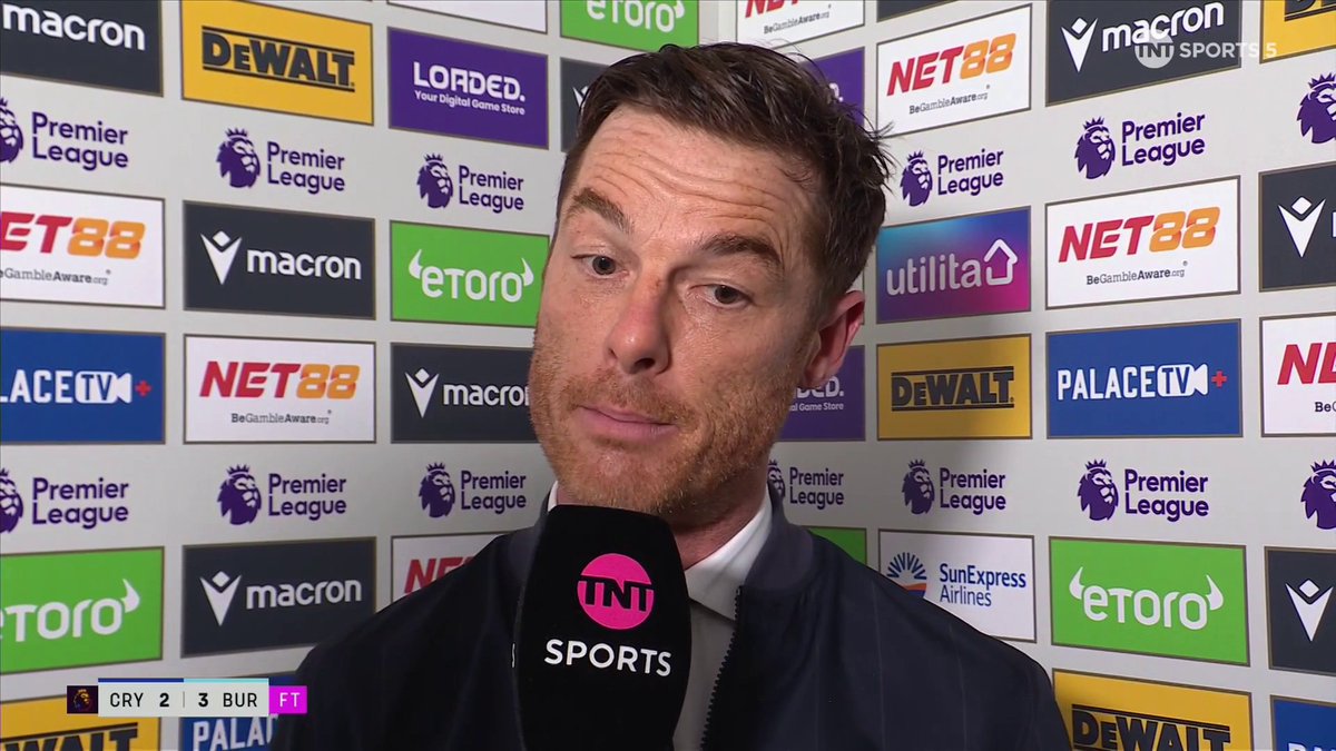 “That performance there showed a group which is full of resilience, full of commitment. I’m absolutely delighted” Scott Parker after his Burnley side came from 2-0 down to win 3-2 away against Crystal Palace 💪 🎙️ Liam MacDevitt | 📺 TNT Sports &amp; discovery+ UK
