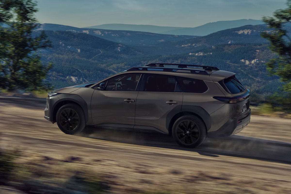 The 2026 Toyota bZ Woodland's USP: Knee warmers
