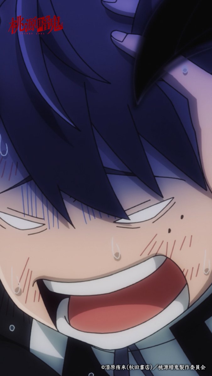 👹 #桃源暗鬼 第四話 🍑 「こいつの馬鹿さは計算外だったな…」 桃源暗鬼公式TikTokもぜひチェックしてください！