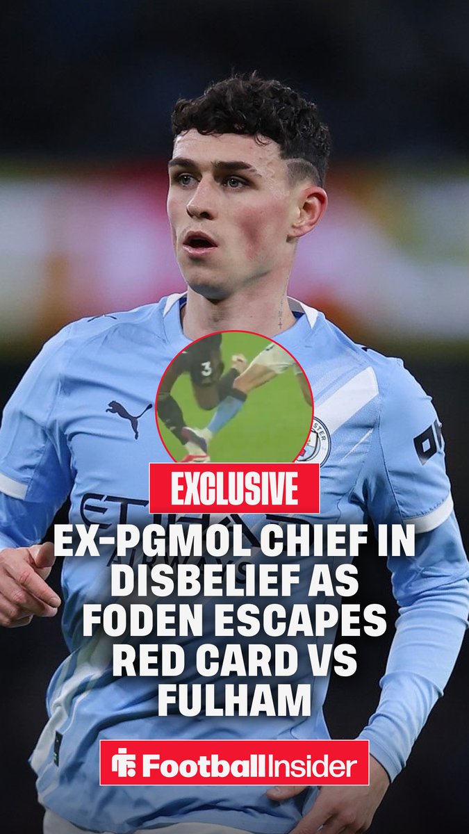 🤬 "𝐖𝐡𝐞𝐫𝐞 𝐢𝐬 𝐕𝐀𝐑?" - Ex-PGMOL chief loses it after re-analysing Phil Foden 'red card' footage in Man City's victory against Fulham.