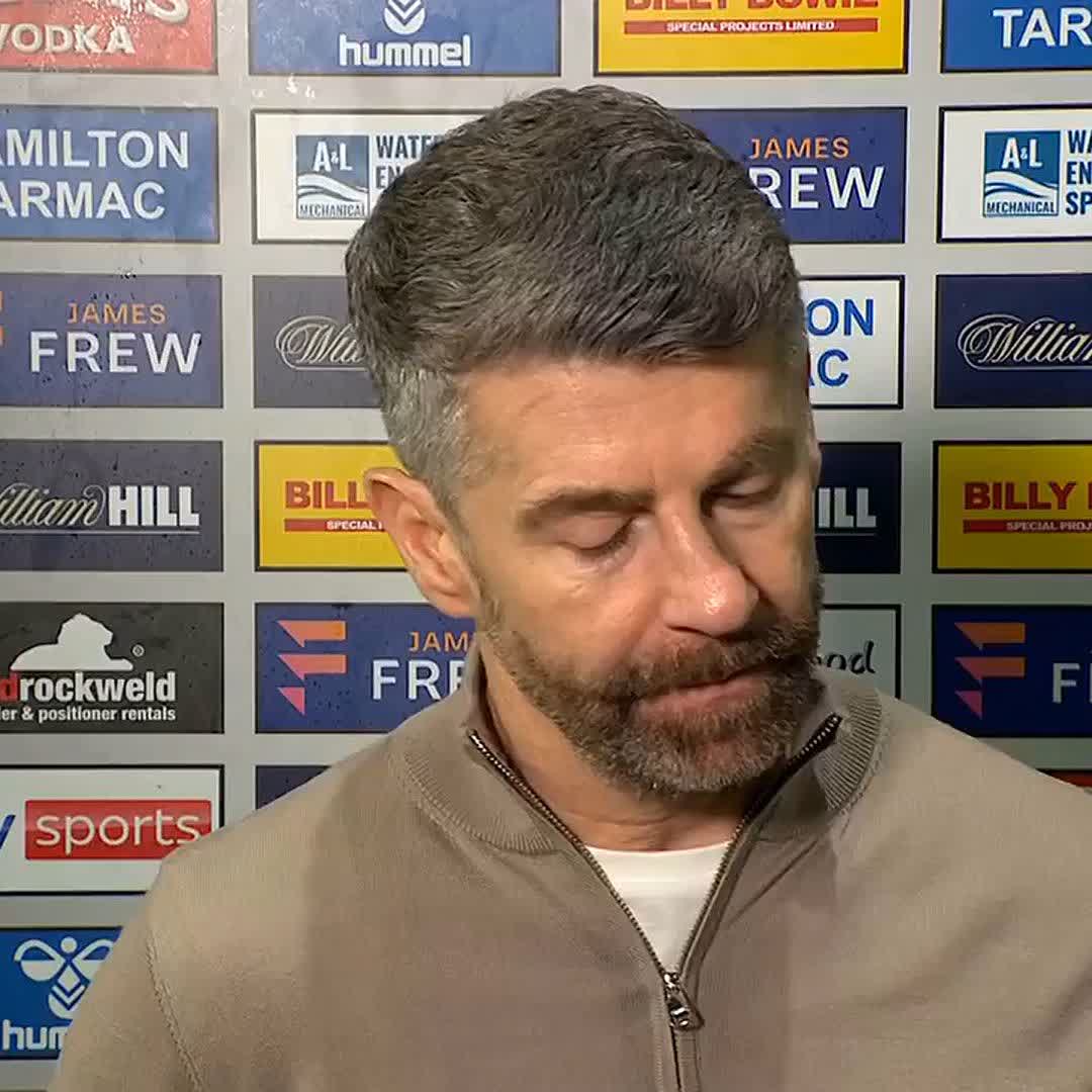 🗣️ “We conceded four really, really poor goals, Kilmarnock didn’t have to work for them” St Mirren manager Stephen Robinson on his side’s 4-3 defeat at Rugby Park ⤵️