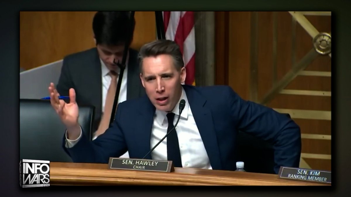 VIDEO: Rep. Hawley Exposes ONE TRILLION DOLLARS Per Year Is Stolen From US Taxpayers Through Fraud!