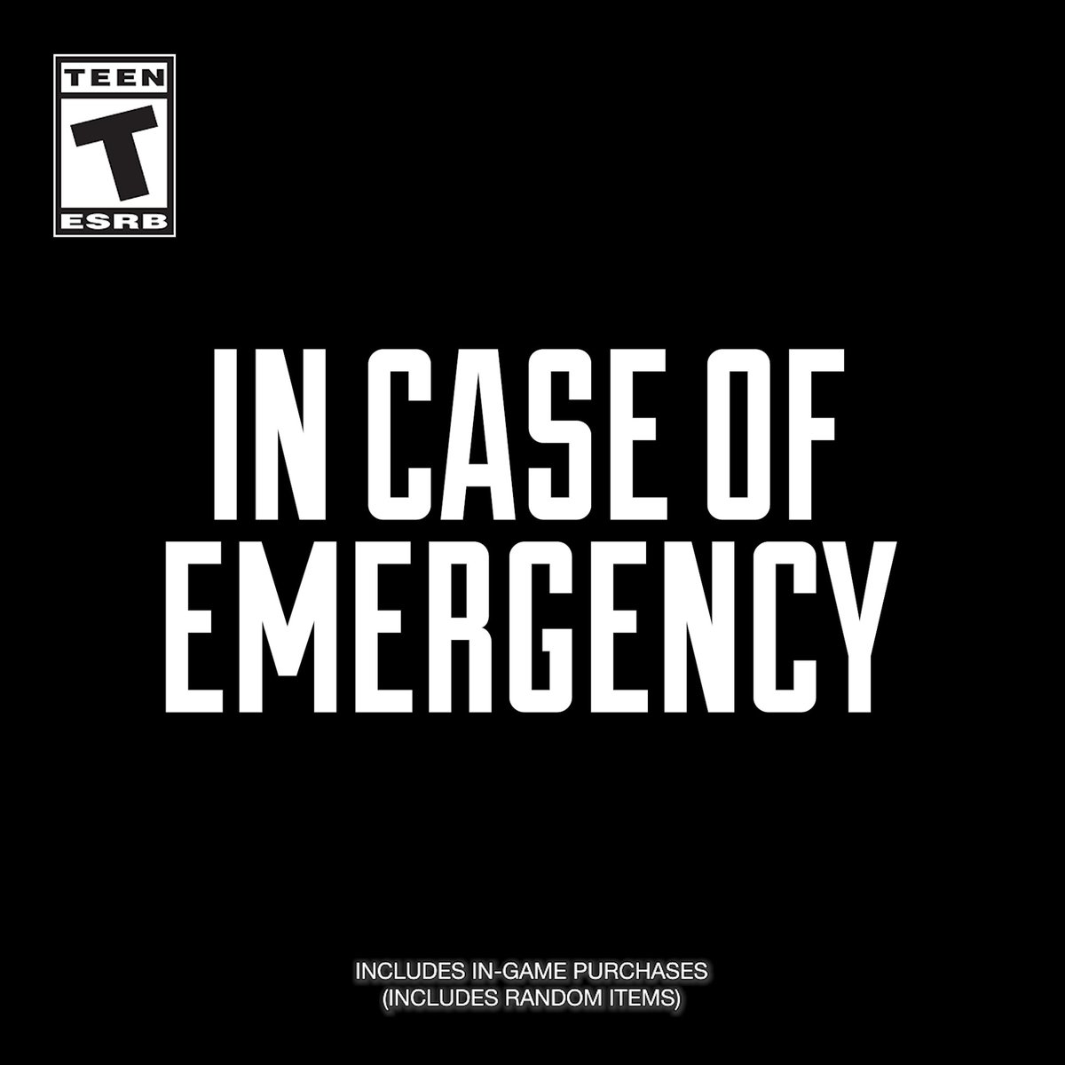 In case of emergency...