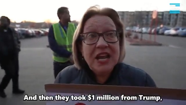 "I've always loved Target...and then they [gave] $1 Million [to] Trump and they quit their DEI program...2 U.S. citizens were abducted from here, and they did nothing." - Minneapolis ICE protester at Target protest LIVE NOW ⬇️