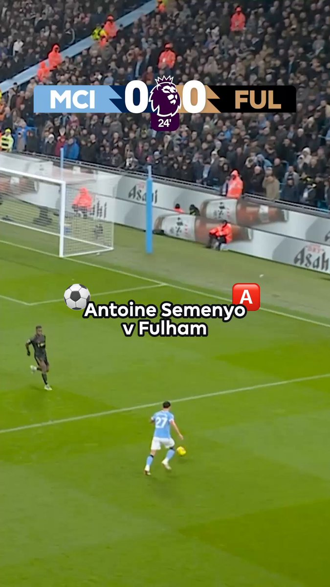 Antoine Semenyo's fine form continues ⚽🅰️ 🔵 Manchester City
