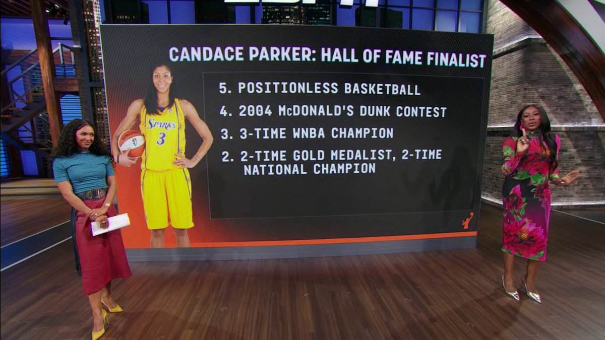 Candace Parker is a 2026 finalist for the Basketball HOF⭐ Chiney Ogwumike and Malika Andrews reflect on the defining moments of Candace Parker’s legendary career, and the journey that brought her to this moment ✍️