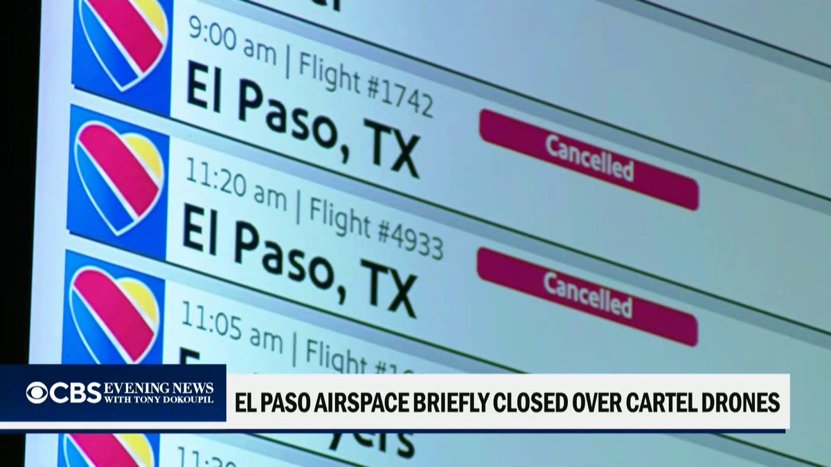 The brief airspace closure in the Texas border city of El Paso stemmed from disagreements between the FAA and Pentagon officials over drone-related tests, multiple sources close to the matter told CBS News. Kris Van Cleave has more details.