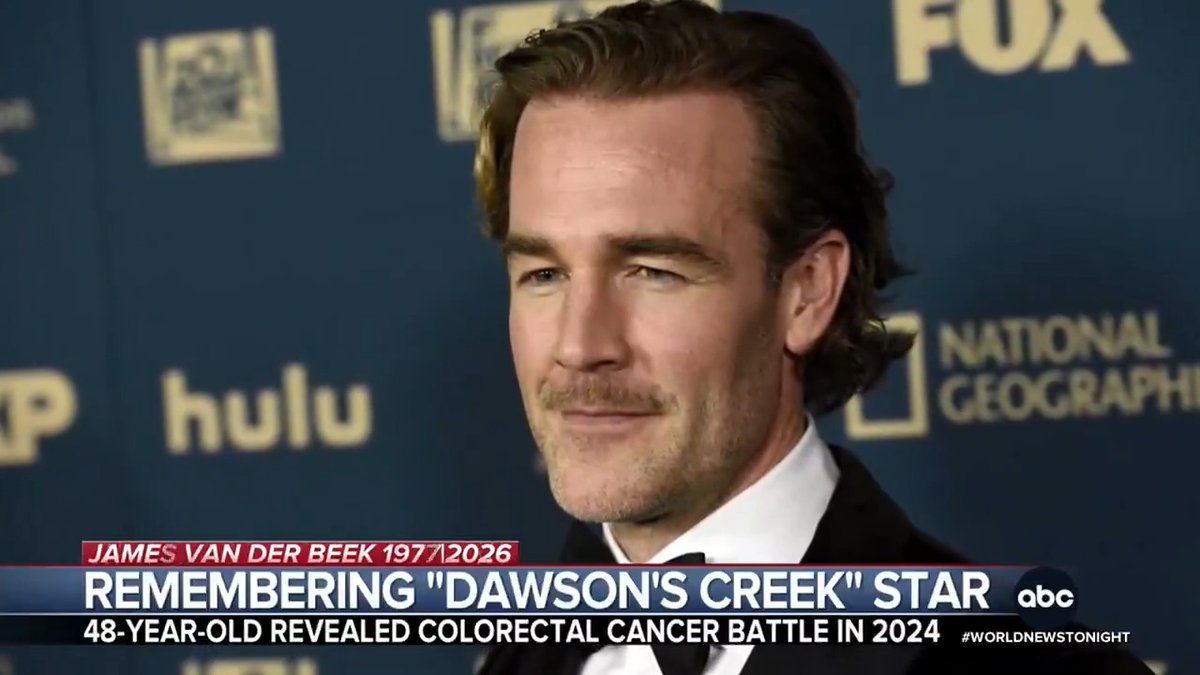 James Van Der Beek has died at age 48 following his public battle against colorectal cancer. Best-known for his roles in "Dawson's Creek" and "Varsity Blues," his family described his brave final hours. Trevor Ault looks back on his life and legacy.