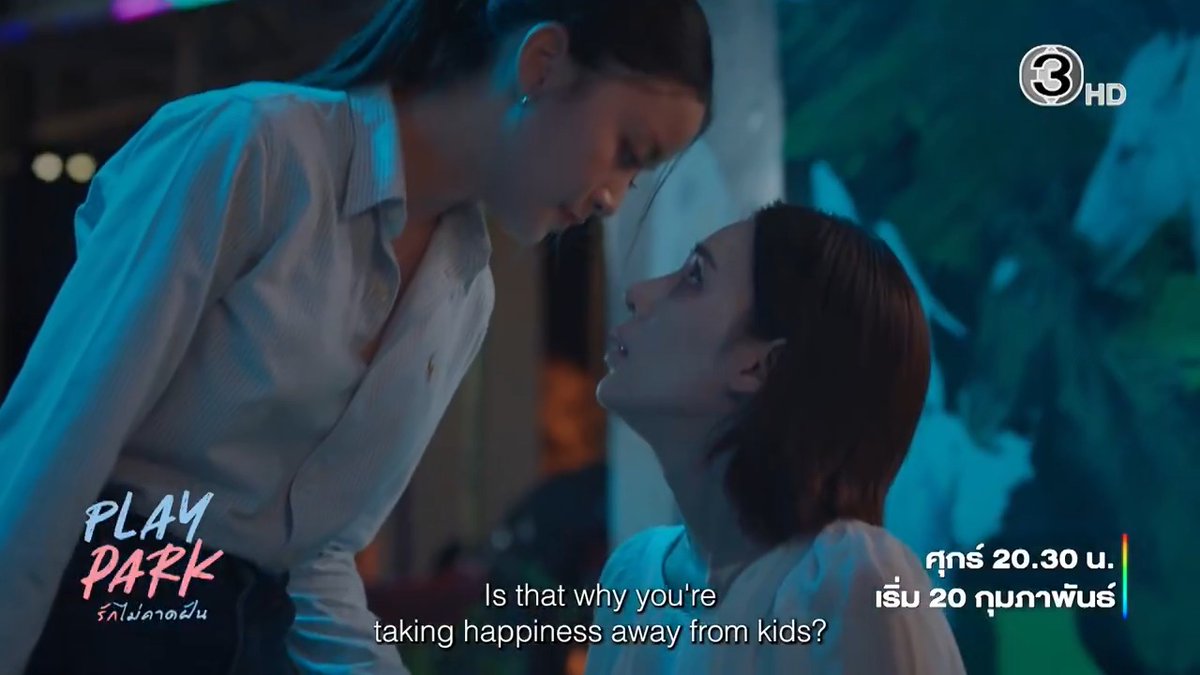 เมื่อแม่เลี้ยงเดี่ยวเจ้าแผนการต้องมาเผชิญหน้ากับนักธุรกิจสาวจอมวางแผน การชิงไหวชิงพริบในสวนสนุกจึงเริ่มต้นขึ้นพร้อมๆ กับความรักที่ไม่คาดฝัน "Playpark รักไม่คาดฝัน" เริ่ม 20 กุมภาพันธ์นี้ #PlayParkTheSeries ทุกวันศุกร์ เวลา 20.30 น. #ดูทีวีกด33ดูออนไลน์ที่3Plus #แทนญดา #TanYada