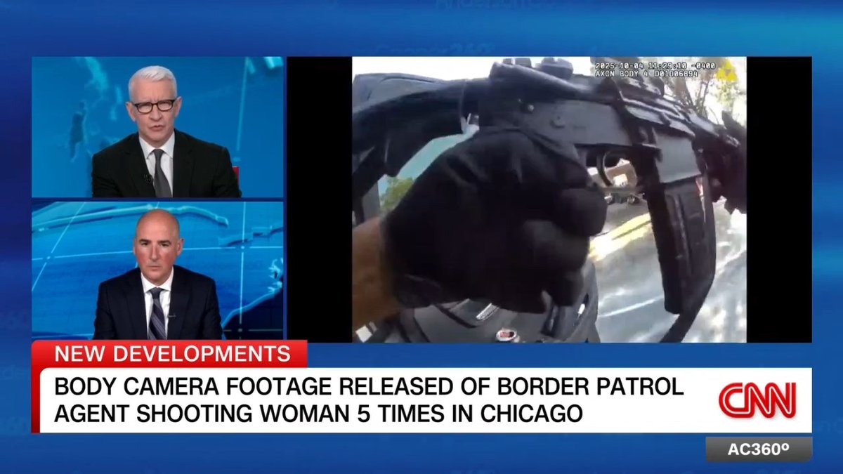 Body camera footage of Border Patrol agent shooting a Chicago woman five times finally released after months of court battles. Chris Parente, attorney for the woman shot, joins Anderson.