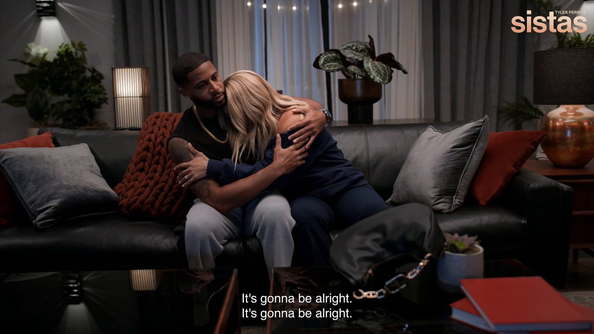 During trying times, we all need a supportive village to lean on. Everyone needs a sis like Fatima and a good friend like Zac. #SistasOnBET