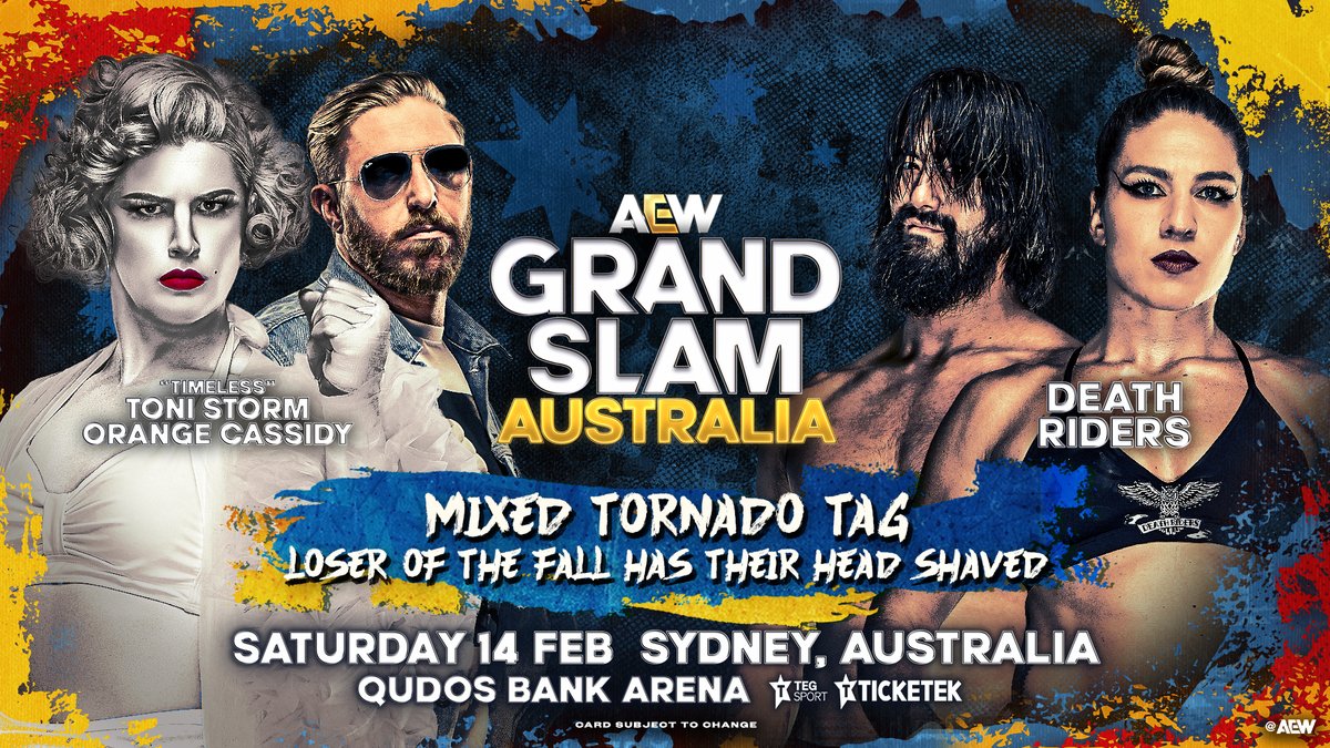 The Death Riders pulled a fast one on "Timeless" Toni Storm, @OrangeCassidy and Mina Shirakawa♡白川未奈! Watch #AEWDynamite LIVE on TBS &amp; HBO Max