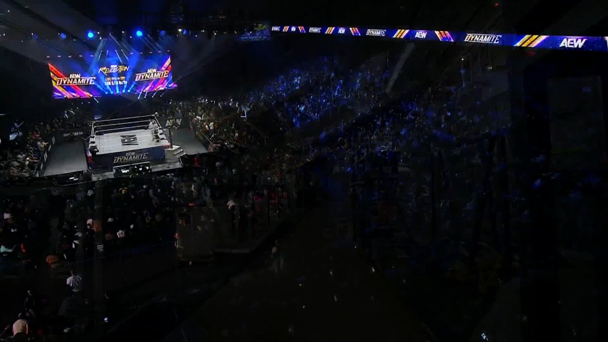 What a hometown reception for The @YoungBucks! Watch #AEWDynamite LIVE on TBS &amp; HBO Max