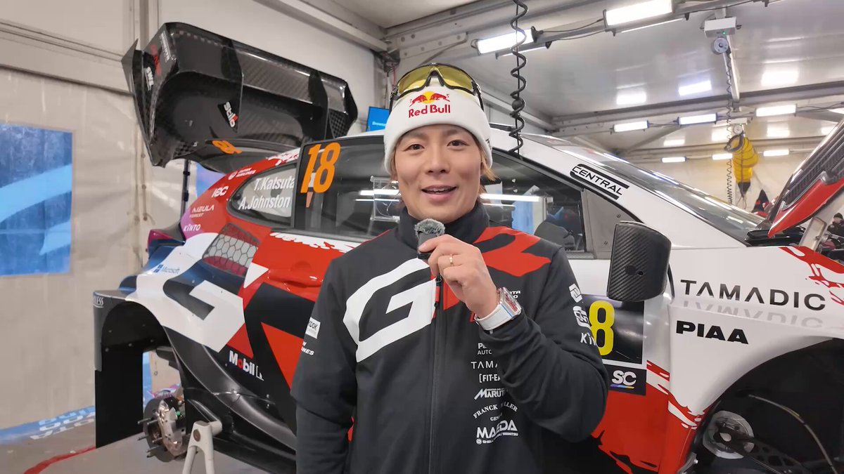 WRC Rd.2 ラリー・スウェーデン🚗🇸🇪 昨年大会は大接戦を繰り広げて僅差の2位。 極寒のスノー・ハイスピード・ラリーに挑む!! 勝田貴元選手Takamoto Katsuta のコメント動画です。 リプライ💬で応援お願いします!! #がんばれ貴元 #WRCjp